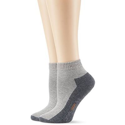 Camano Men's 5932 Sports Socks, Grau (Grey 10), 6/8 Pack of 2 Camano Men's 5932 Sports Socks, Grau (Grey 10), 6/8 Pack of 2