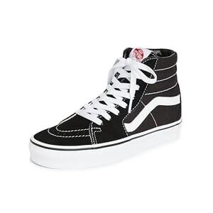 Vans Unisex Adults Sk8-hi Classic Suede/Canvas Trainers Black/Black/White, UK 3.5 (Sk8-hi Classic Suede/Canvas) Black, size: 34.5 EU Vans Unisex Adults Sk8-hi Classic Suede/Canvas Trainers Black/Black/White, UK 3.5 (Sk8-hi Classic Suede/Canvas) Black, size: 34.5 EU