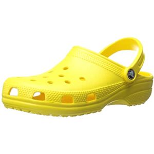 Crocs Unisex Adult Classic Clogs, Lemon, 8/9 UK Crocs Unisex Adult Classic Clogs, Lemon, 8/9 UK