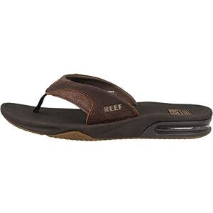 Reef Men's Leather Fanning Flip Flops, (Brown), 7 UK 40 EU Reef Men's Leather Fanning Flip Flops, (Brown), 7 UK 40 EU