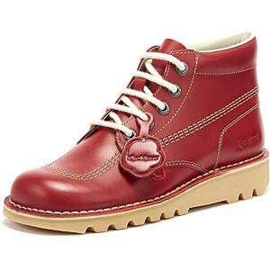Kickers Men Kick Hi-Core Ankle Boots, Red (Red/LT Cream), 9 UK (43 EU) Kickers Men Kick Hi-Core Ankle Boots, Red (Red/LT Cream), 9 UK (43 EU)