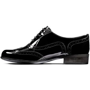 Clarks Women's Hamble Oak Derby Low Lace Up Shoes (Hamble Oak) Black patent, size: 41 EU Clarks Women's Hamble Oak Derby Low Lace Up Shoes (Hamble Oak) Black patent, size: 41 EU
