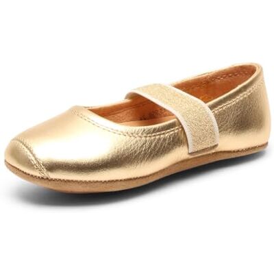 Bisgaard Girls' Closed Ballet Flats (Ballet) Gold 02 gold., size: 25 EU Bisgaard Girls' Closed Ballet Flats (Ballet) Gold 02 gold., size: 25 EU