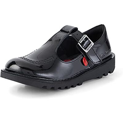 Kickers Girl's Kick T Patent Mary Jane Flats Black (Black/Black), 6 UK Child (23 EU) Kickers Girl's Kick T Patent Mary Jane Flats Black (Black/Black), 6 UK Child (23 EU)