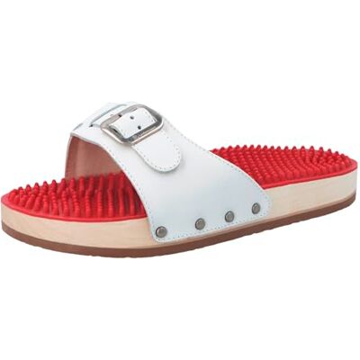 Berkemann Unisex Adult Pimple Sandals (Noppen-sandale) White 100, size: 44.5 eu Berkemann Unisex Adult Pimple Sandals (Noppen-sandale) White 100, size: 44.5 eu