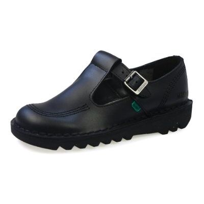 Kickers Women's Kick T-Bar Aztec Shoes Black/Black, 5 UK/38 EU Kickers Women's Kick T-Bar Aztec Shoes Black/Black, 5 UK/38 EU