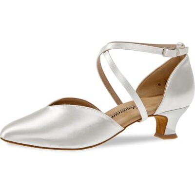Diamant Diamond 107-013-092 ladies standard and Latin dance shoes. (Standard & Latein) White, size: 41 1/3 EU Diamant Diamond 107-013-092 ladies standard and Latin dance shoes. (Standard & Latein) White, size: 41 1/3 EU