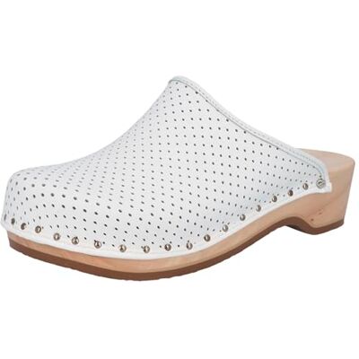 Berkemann Unisex Adults Standard Toeffler 400 Clogs & Mules White EU 36 1/3 Berkemann Unisex Adults Standard Toeffler 400 Clogs & Mules White EU 36 1/3