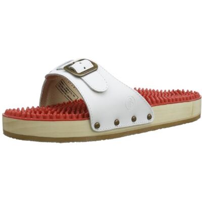 Berkemann Unisex Adult Pimple Sandals (Noppen-sandale) White 100, size: 39.5 EU Berkemann Unisex Adult Pimple Sandals (Noppen-sandale) White 100, size: 39.5 EU