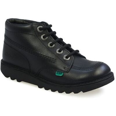 Kickers Unisex Kids Kick Hi Core Boots, Black, 38 EU Kickers Unisex Kids Kick Hi Core Boots, Black, 38 EU