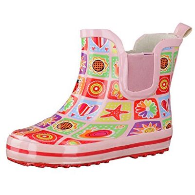 Beck Girls' Memory Wellington Boots, Pink (Rosa 03), 3 UK Beck Girls' Memory Wellington Boots, Pink (Rosa 03), 3 UK