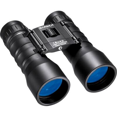 Barska Lucid View black roof prism binoculars, 16 mm x 42 mm Barska Lucid View black roof prism binoculars, 16 mm x 42 mm