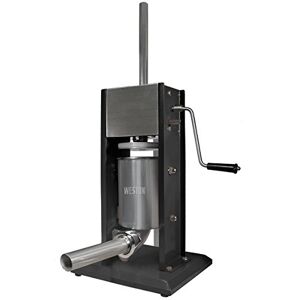 Weston Manual Vertical Sausage Stuffer, 7-Pound Capacity (86-0701-W), Dual Speed, Easy Clean Up Weston Manual Vertical Sausage Stuffer, 7-Pound Capacity (86-0701-W), Dual Speed, Easy Clean Up