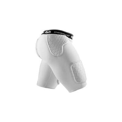 McDavid Hex Thudd Basketball Shorts white Size:L McDavid Hex Thudd Basketball Shorts white Size:L