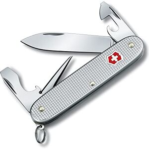 Victorinox Pioneer 1 Functions: Ribbed Alox, Silver Victorinox Pioneer 1 Functions: Ribbed Alox, Silver