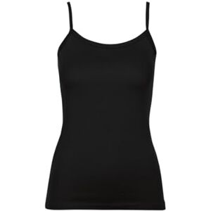 Trigema Spaghetti Tank Top, black, XL Trigema Spaghetti Tank Top, black, XL