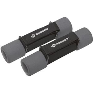 Schildkröt Fitness Men's Soft 2-Piece Dumbbells, Anthracite/Black, Medium/1 kg Schildkröt Fitness Men's Soft 2-Piece Dumbbells, Anthracite/Black, Medium/1 kg