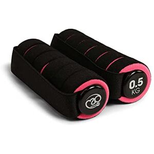 Fitness Mad Pro Hand Weight, Pink/Black, 0.5 Kg Fitness Mad Pro Hand Weight, Pink/Black, 0.5 Kg