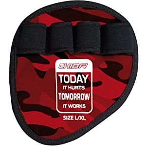 Rio Unisex's Motivation Grippad Glove, Red/Black, Small/Medium Rio Unisex's Motivation Grippad Glove, Red/Black, Small/Medium