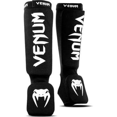 Venum Kontact Adult Shin Pads, black Venum Kontact Adult Shin Pads, black