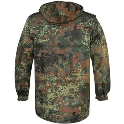 Mil-Tec BW FIELD JACKET PARKA WITH UNDER Jacket Flecktarn Original 54 (BW) (10) Mil-Tec BW FIELD JACKET PARKA WITH UNDER Jacket Flecktarn Original 54 (BW) (10)