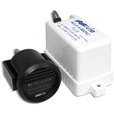 Rule 33ALA Marine High Water Bilge Alarm (Mercury Free, 12-Volt),White Rule 33ALA Marine High Water Bilge Alarm (Mercury Free, 12-Volt),White