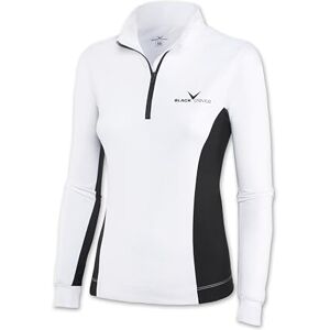 Black Crevice women's ski jumper with zip, white, 42 Black Crevice women's ski jumper with zip, white, 42