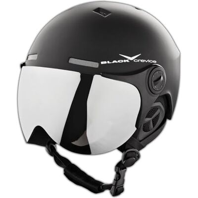 Black Crevice Ski Helmet, black, 54-57 cm Black Crevice Ski Helmet, black, 54-57 cm