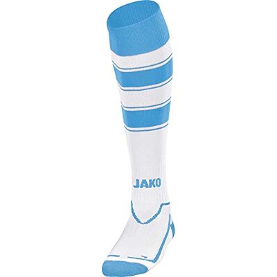 JAKO Football Socks Celtic, Multi-Coloured White/Skyblue, 39/42 JAKO Football Socks Celtic, Multi-Coloured White/Skyblue, 39/42