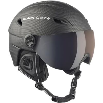 Black Crevice Silvretta Ski Helmet, black, m Black Crevice Silvretta Ski Helmet, black, m