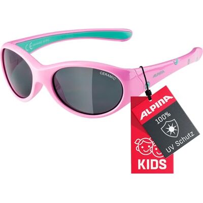 ALPINA Line FLEXXY Girls' Outdoor Sports Sunglasses, pink ALPINA Line FLEXXY Girls' Outdoor Sports Sunglasses, pink