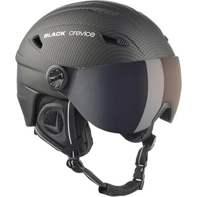 Black Crevice Silvretta Ski Helmet, black, XS Black Crevice Silvretta Ski Helmet, black, XS