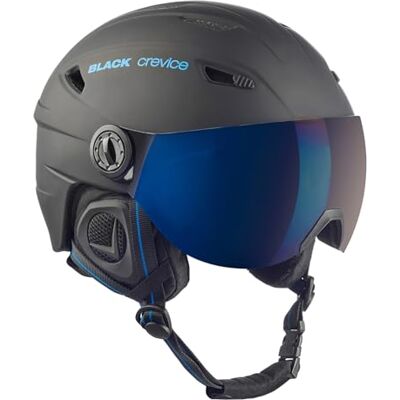 Black Crevice Silvretta Ski Helmet, black, l Black Crevice Silvretta Ski Helmet, black, l