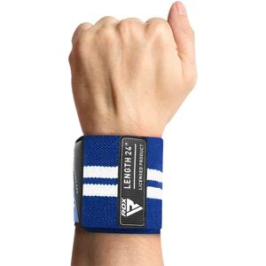 RDX Gym Wrist Wraps W4 -rannesiteet - sininen L 36" RDX Gym Wrist Wraps W4 -rannesiteet - sininen L 36"