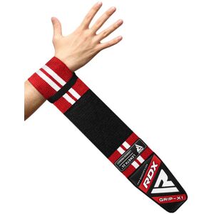 RDX Gym Wrist Wraps W4 -rannesiteet - punainen M 24" RDX Gym Wrist Wraps W4 -rannesiteet - punainen M 24"