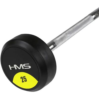 HMS GSG-25 Kiinteä tanko - Kumipäällyste 25 kg HMS GSG-25 Kiinteä tanko - Kumipäällyste 25 kg