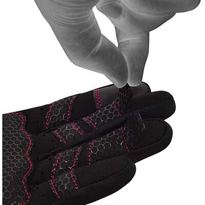 RDX Salihanskat - Gym Weight Lifting Gloves W1 Full Finger Pink - L RDX Salihanskat - Gym Weight Lifting Gloves W1 Full Finger Pink - L