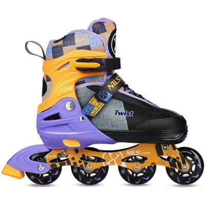 Säädettävät Nils Extreme Twist rullaluistimet, koko 39-42 Säädettävät Nils Extreme Twist rullaluistimet, koko 39-42