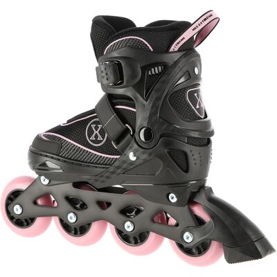 Nils Extreme Inline rullaluistimet 35-38 Musta-pinkki Nils Extreme Inline rullaluistimet 35-38 Musta-pinkki