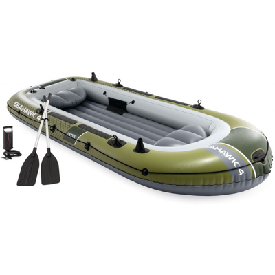 Soutuvene Seahawk 4 airoilla 351x145x48 cm Intex inflatable boat 66334 Soutuvene Seahawk 4 airoilla 351x145x48 cm Intex inflatable boat 66334