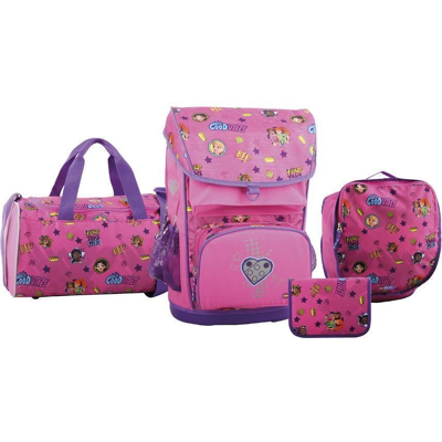 Koulureput Good Vibes -koulureppusetti, 4 osa LEGO Bags School Bag 141915 Koulureput Good Vibes -koulureppusetti, 4 osa LEGO Bags School Bag 141915