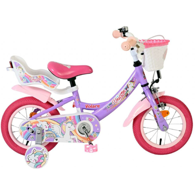 Yksisarvinen polkupyörä 12 tuumaa lila Children's bicycle 612794 Yksisarvinen polkupyörä 12 tuumaa lila Children's bicycle 612794