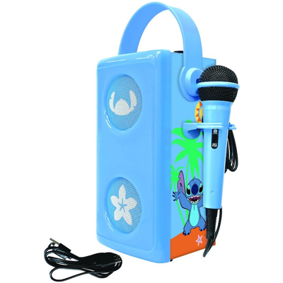 Lexibook Stitch Bluetooth-kaiutin mikrofonilla Disney Karaoke machine 107004 Lexibook Stitch Bluetooth-kaiutin mikrofonilla Disney Karaoke machine 107004
