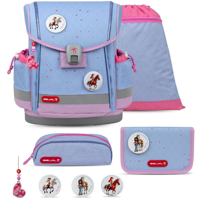 Laventelikoulureppu 5 osaa Belmil Classy Plus School Bags 866167 Laventelikoulureppu 5 osaa Belmil Classy Plus School Bags 866167