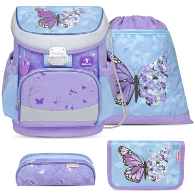 Belmil - 879648 - Perhoset - 4-osainen setti - Koululaukku Belmil - 879648 - Perhoset - 4-osainen setti - Koululaukku