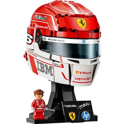 Scuderia FerrariHP Charles Leclerc -kypärä LEGO Editions Formula 1 43014 Scuderia FerrariHP Charles Leclerc -kypärä LEGO Editions Formula 1 43014