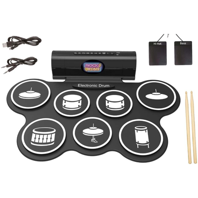 Sekalaiset Taitettava rumpusetti musikille Music Musical toy 500910 Sekalaiset Taitettava rumpusetti musikille Music Musical toy 500910
