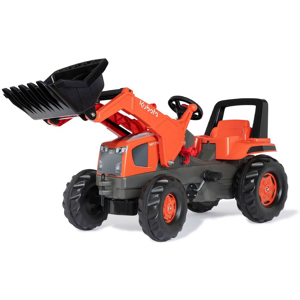 rollyJunior KUBOTA Rolly toys 812172 traktor peräkärryllä rollyJunior KUBOTA Rolly toys 812172 traktor peräkärryllä