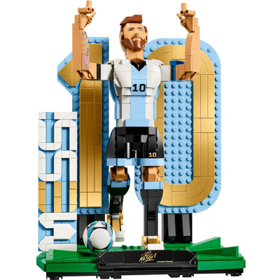 Lionel Messi - jalkapallolegenda LEGO Editions Football 43015 Lionel Messi - jalkapallolegenda LEGO Editions Football 43015