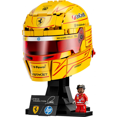 Scuderia Ferrari HP Lewis Hamilton -kypärä LEGO Editions Formula 1 43022 Scuderia Ferrari HP Lewis Hamilton -kypärä LEGO Editions Formula 1 43022